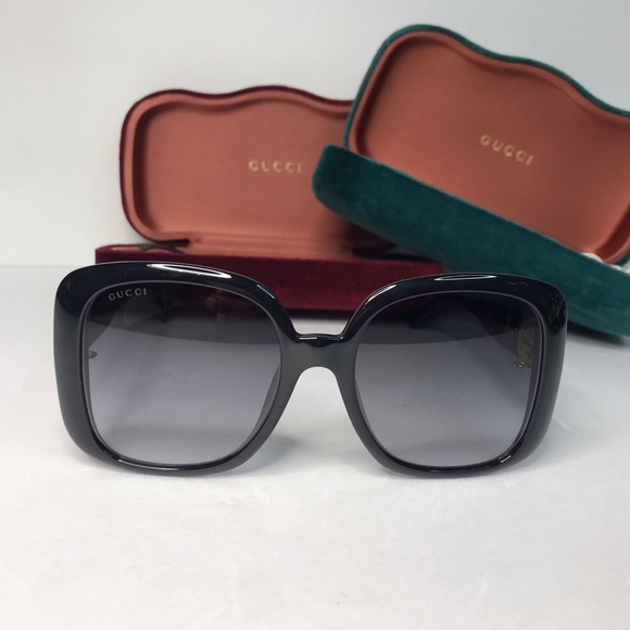 New - ?Original Gucci Grey Square Ladies Sunglasses GG1029SA 007 57. main image 6